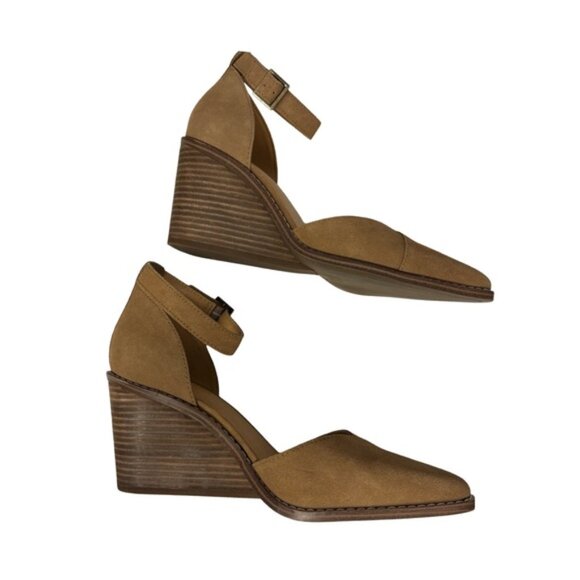 Crown Vintage Doriss Suede Wedges (Size 8.5) - Picture 5 of 11